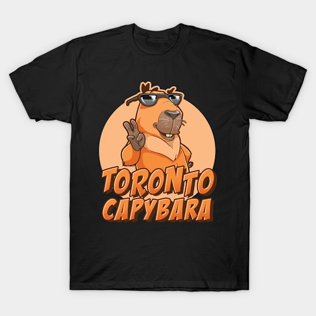 Toronto capybara T-Shirt by NeedsFulfilled